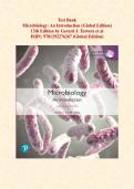 Microbiology A Introduction Test Bank &vert; 775 Exam Questions with Answers & Rationales &vert; Tortora 13th Edition Study Guide &vert; Instant Download PDF