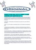 PENNSYLVANIA REAL ESTATE CORRECT EXAMS ANSWERS AND QUESTIONS SET A&period;pdf