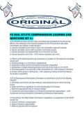 PA REAL ESTATE COMPREHENSIVE ANSWERS AND QUESTIONS SET A&period;pdf