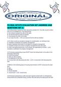 PA REAL ESTATE EVALUATION SET ANSWERS AND QUESTIONS SET A&period;pdf