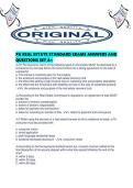 PA REAL ESTATE STANDARD EXAMS ANSWERS AND QUESTIONS SET A&period;pdf