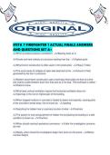 IFSTA 7 FIREFIGHTER 1 ACTUAL FINALS ANSWERS AND QUESTIONS SET A&period;pdf