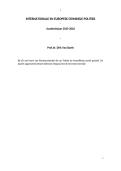Internationale en Europese criminele politiek &vert; KU Leuven &vert; 2025&sol;2026