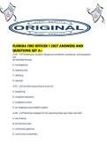 FLORIDA FIRE OFFICER 1 2027 ANSWERS AND QUESTIONS SET A&period;pdf