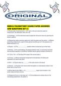 MEDCA PHLEBOTOMY EXAMS PAPER ANSWERS AND QUESTIONS SET 1&period;pdf