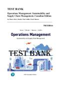 Test Bank &mdash; Operations Management&colon; Sustainability and Supply Chain Management&comma; 5th Canadian Edition &lpar;Heizer&comma; Render&comma; Munson&comma; Griffin&comma; 2025&rpar; &vert; All Chapters 1-16 Covered&NewLine;