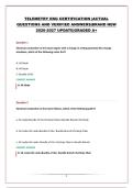 TELEMETRY EKG CERTIFICATION &vert;ACTUAL QUESTIONS AND VERIFIED ANSWERS&vert;BRAND NEW 2026-2027 UPDATE&vert;GRADED A&plus;