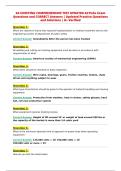 2A HOISTING COMPREHENSIVE TEST UPDATED ACTUAL Exam&NewLine;Questions and CORRECT Answers