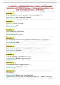 2A HOISTING COMPREHENSIVE TEST UPDATED ACTUAL Exam&NewLine;Questions and CORRECT Answers