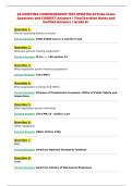 2A HOISTING COMPREHENSIVE TEST UPDATED ACTUAL Exam&NewLine;Questions and CORRECT Answers &vert; Final Revision Notes and&NewLine;Verified Answers &vert; Grade A&plus;