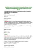 MCB 3020C Exam 3 V3 &vert; MCB 3020C General Microbiology &vert; Actual &NewLine;Q&A with Rationale &lpar;MCB3020C Exam 3&rpar; &vert; University of Central &NewLine;Florida