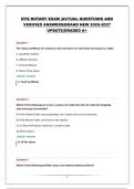 NYS NOTARY EXAM &vert;ACTUAL QUESTIONS AND VERIFIED ANSWERS&vert;BRAND NEW 2026-2027 UPDATE&vert;GRADED A&plus;