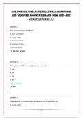 NYS NOTARY PUBLIC TEST &vert;ACTUAL QUESTIONS AND VERIFIED ANSWERS&vert;BRAND NEW 2026-2027 UPDATE&vert;GRADED A&plus;
