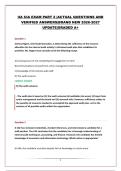 IIA CIA EXAM PART 2 &vert;ACTUAL QUESTIONS AND VERIFIED ANSWERS&vert;BRAND NEW 2026-2027 UPDATE&vert;GRADED A&plus;