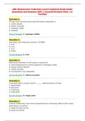 ABC Wastewater Collection Level 3 Updated Study Guide&NewLine;Questions and Answers 2027 &vert; Focused Revision Pack &vert; A&plus;&NewLine;Verified