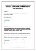 IIA CIA PART 1 EXAM &vert;ACTUAL QUESTIONS AND VERIFIED ANSWERS&vert;BRAND NEW 2026-2027 UPDATE&vert;GRADED A&plus;