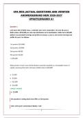 CPA REG &vert;ACTUAL QUESTIONS AND VERIFIED ANSWERS&vert;BRAND NEW 2026-2027 UPDATE&vert;GRADED A&plus;