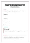 AICPA REG EXAM &vert;ACTUAL QUESTIONS AND VERIFIED ANSWERS&vert;BRAND NEW 2026-2027 UPDATE&vert;GRADED A&plus;