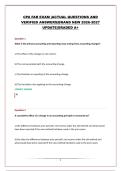 CPA FAR EXAM &vert;ACTUAL QUESTIONS AND VERIFIED ANSWERS&vert;BRAND NEW 2026-2027 UPDATE&vert;GRADED A&plus;