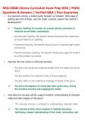 WGU D668 Elementary Literacy Curriculum Exam Prep 2026 &vert; PADQ Questions & Answers
