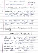  Complete Physics Handwritten Notes&colon; Motion in a Straight Line &lpar;Kinematics 1D&rpar;