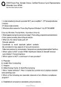 HFMA CRCR Exam Prep & Practice Questions &vert; Certified Revenue Cycle Representative Study Guide & Answer Key