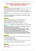 ACHE FACHE BOG Test 2027 Bank &vert; Verified Questions &&NewLine;Answers Study Pack A&plus; Guaranteed