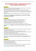 ACHE FACHE BOG Test Bank &vert; Comprehensive Questions &&NewLine;Answers Guide A&plus; Exam 2027 Prep