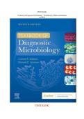 TEST BANK Textbook of Diagnostic Microbiology &lpar;7TH ED&rpar; Mahon and Lehman