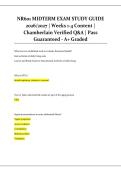 NURS 5433 FNP II MIDTERM & FINAL BUNDLE 2026&sol;2027 &vert; Complete Review Package PDF &vert; UTA Family Nursing &vert; Verified Q&A &vert; Pass Guaranteed - A&plus; Graded