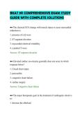 BKAT 9R COMPREHENSIVE EXAM STUDY&NewLine;GUIDE WITH COMPLETE SOLUTIONS