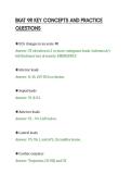 BKAT 9R KEY CONCEPTS AND PRACTICE&NewLine;QUESTIONS