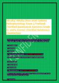 NR 283 &sol; NR283 Pathophysiology Exam 3 Test Bank &lpar;2026&sol;2027&rpar; &vert; Verified Questions & Answers with Rationales &vert; Chamberlain University