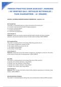PNM300 PRACTICE EXAM 2026&sol;2027 &vert; NURSING &vert; MULTIPLE-CHOICE &vert; EXPERT VERIFIED &vert; 80 VERIFIED Q&A &vert; DETAILED RATIONALES &vert; NGN-ALIGNED &vert; PASS GUARANTEED &ndash; A&plus; GRADED