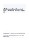 ATI RN Concept-Based Assessment Level 3 Study Guide 2025