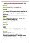AHA Pediatric Advanced Life Support Exam Complete UPDATED&NewLine;ACTUAL Exam Questions and CORRECT Answers &vert; Verified &vert;&NewLine;100&percnt; Accurate&NewLine;
