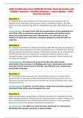 AHIP Certification Test 2027 Bank &vert; Verified Questions &&NewLine;Answers Study Pack A&plus; Guaranteed