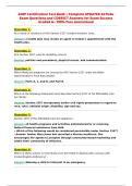 AHIP Certification Test 2027 Bank &vert; Updated Questions &&NewLine;Answers Review with A&plus; Solutions