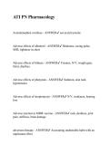 ATI PN Pharmacology &ndash; Study Guide