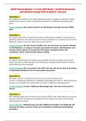 AHIP Final & Module 1&ndash;5 Test Bank &vert; Complete UPDATED&NewLine;ACTUAL Exam Questions and CORRECT Answers for Exam&NewLine;Success Graded A&plus;