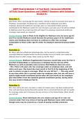 AHIP Final & Module 1&ndash;5 Test Bank &vert; Comprehensive Questions&NewLine;and Answers Guide A&plus; Exam 2027 Prep&NewLine;