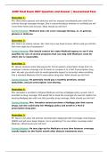 AHIP Final Exam 2027 Question and Answer &vert; Pass&NewLine;