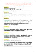 AHIP Final Exam 2027 Question and Answer &vert; A&plus;&NewLine;
