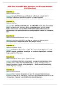 AHIP Final Exam Test Bank &vert; UPDATED ACTUAL Exam Questions&NewLine;and CORRECT Answers &vert; Real Questions & 100&percnt; Correct&NewLine;Verified Answers &vert; Pass First Try