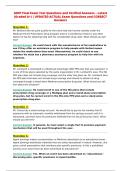 AHIP Final Exam Test Questions and Verified Answers &ndash; Latest&NewLine;&lpar;Graded A&plus;&rpar; &vert; UPDATED ACTUAL Exam Questions and CORRECT&NewLine;Answers