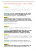 AHIP Final Test 2027 Questions and Answers &lpar;Updated Verified&NewLine;Answers&rpar;