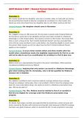 AHIP Module 5 2027 &vert; Newest Version Questions and Answers &vert;&NewLine;Verified