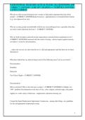 PATH 370 FINAL EXAM 2025 &lpar;ACTUAL EXAM&rpar; &vert; ALL QUESTIONS AND CORRECT ANSWERS &vert; ALREADY GRADED A&plus; &vert; VERIFIED ANSWERS &vert; LATEST VERSION&NewLine;&NewLine;