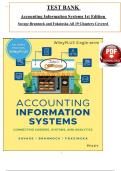 Accounting Information Systems&comma; 1st Edition &ndash; Arline Savage &ndash; Complete Test Bank with Answer Keys &lpar;Multiple Choice&comma; True&sol;False&comma; Essay &ndash; All Chapters&rpar;&NewLine;