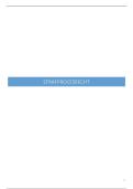 Strafprocesrecht Samenvatting te koop&excl; Alles van het boek &plus; lesnotities&excl;
